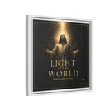 Light of the World – Framed Matte Canvas Wall Art Canvas Printify 