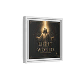 Light of the World – Framed Matte Canvas Wall Art Canvas Printify 