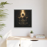 Light of the World – Framed Matte Canvas Wall Art Canvas Printify 