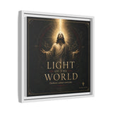 Light of the World – Framed Matte Canvas Wall Art Canvas Printify 