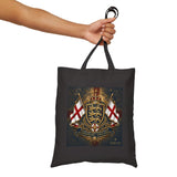 Norvane British Crest Tote Bag – St George Flag Heritage Shield Design Bags Printify 