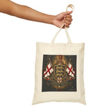 Norvane British Crest Tote Bag – St George Flag Heritage Shield Design Bags Printify 