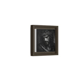 Norvane Crown of Sorrow Jesus Canvas Print – Monochrome Christian Wall Art Canvas Printify 