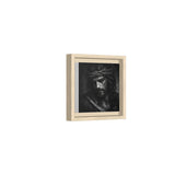 Norvane Crown of Sorrow Jesus Canvas Print – Monochrome Christian Wall Art Canvas Printify 