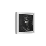 Norvane Crown of Sorrow Jesus Canvas Print – Monochrome Christian Wall Art Canvas Printify 