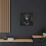 Norvane Crown of Sorrow Jesus Canvas Print – Monochrome Christian Wall Art Canvas Printify 