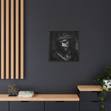 Norvane Crown of Sorrow Jesus Canvas Print – Monochrome Christian Wall Art Canvas Printify 