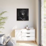 Norvane Crown of Sorrow Jesus Canvas Print – Monochrome Christian Wall Art Canvas Printify 