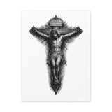 Norvane Crucifixion Jesus Canvas Print – Stretched Religious Wall Art – view 2