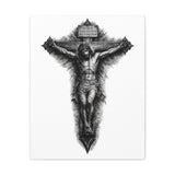 Norvane Crucifixion Jesus Canvas Print – Stretched Religious Wall Art – view 3