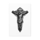 Norvane Crucifixion Jesus Canvas Print – Stretched Religious Wall Art – view 5