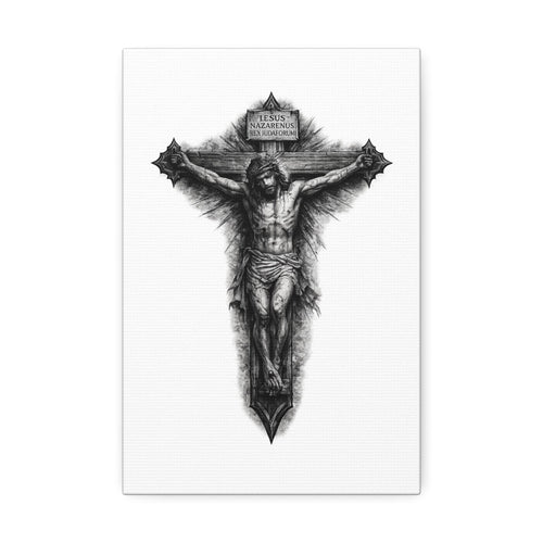 Norvane Crucifixion Jesus Canvas Print – Stretched Religious Wall Art