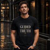 Norvane Guided By Truth T-Shirt – Inspirational Christian Graphic Tee in Black