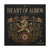 Norvane Heart of Albion Canvas – English Lion Crest Stretched Wall Art – view 10