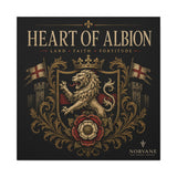 Norvane Heart of Albion Canvas – English Lion Crest Stretched Wall Art – view 8