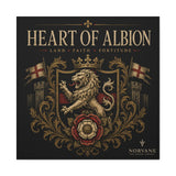 Norvane Heart of Albion Canvas – English Lion Crest Stretched Wall Art – view 9