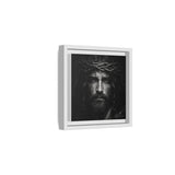Norvane Jesus Crown of Thorns Canvas Print – Black & White Wall Art Canvas Printify 