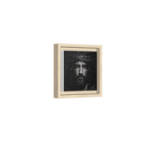 Norvane Jesus Crown of Thorns Canvas Print – Black & White Wall Art Canvas Printify 