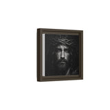 Norvane Jesus Crown of Thorns Canvas Print – Black & White Wall Art Canvas Printify 