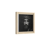 Norvane Jesus Crown of Thorns Canvas Print – Black & White Wall Art Canvas Printify 