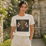Norvane Lionheart England T-Shirt – Three Lions St George Cross Crest – view 6