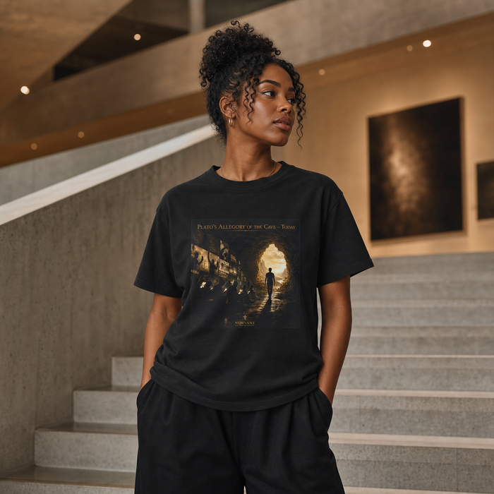 Norvane Plato’s Allegory of the Cave T-Shirt – Modern Philosophy Graphic Tee