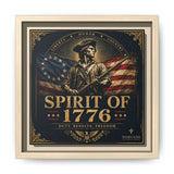 Norvane Spirit of 1776 Canvas – Revolutionary War Framed Wall Art in Natural – view 8