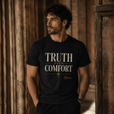 Norvane Truth Over Comfort T-Shirt – Inspirational Graphic Tee in Black