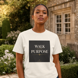 Norvane Walk With Purpose T-Shirt – Inspirational Graphic Tee in Natural