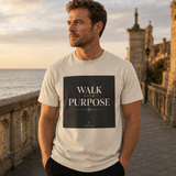 Norvane Walk With Purpose T-Shirt – Inspirational Graphic Tee in Sand