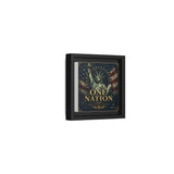 One Nation Matte Canvas Print — Patriotic Statue of Liberty Framed Wall Art Canvas Printify 