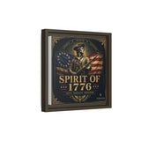 Spirit of 1776 Matte Canvas Framed Wall Art — Patriotic Revolutionary War Decor Canvas Printify 
