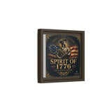 Spirit of 1776 Matte Canvas Framed Wall Art — Patriotic Revolutionary War Decor Canvas Printify 