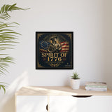 Spirit of 1776 Matte Canvas Framed Wall Art — Patriotic Revolutionary War Decor Canvas Printify 