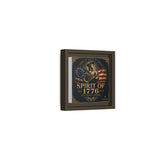 Spirit of 1776 Matte Canvas Framed Wall Art — Patriotic Revolutionary War Decor Canvas Printify 