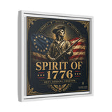 Spirit of 1776 Matte Canvas Framed Wall Art — Patriotic Revolutionary War Decor Canvas Printify 
