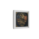 Spirit of 1776 Matte Canvas Framed Wall Art — Patriotic Revolutionary War Decor Canvas Printify 