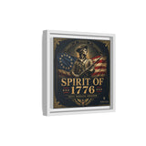 Spirit of 1776 Matte Canvas Framed Wall Art — Patriotic Revolutionary War Decor Canvas Printify 