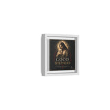 The Good Shepherd Framed Canvas Print — Religious Wall Art ("He leads, He restores") Canvas Printify 